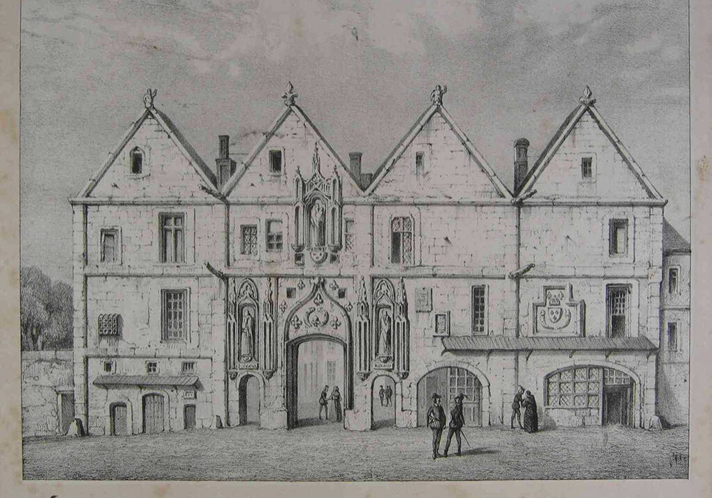 The Collège de Navarre, in Paris, where Crichton studied in 1577 