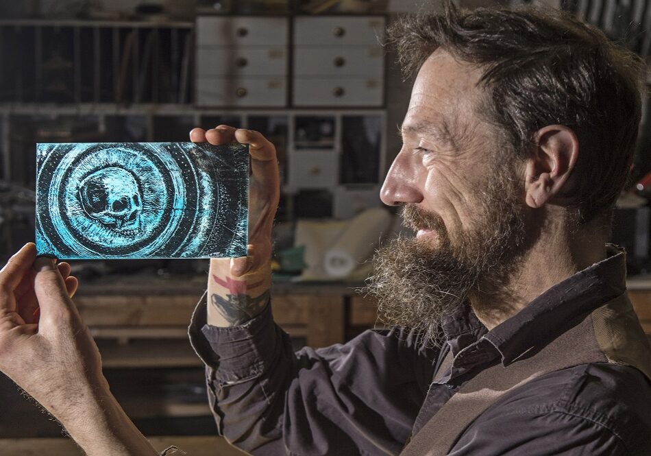 Glass Artists Jeff Zimmer shows an example of his work and prepares the space in Glass Lab Edinburgh for a series of socially distanced workshops as part of Craft Week Scotland which starts on Monday 9 and runs until Sunday 15 November. In response to the coronavirus pandemic Craft Scotland have launched Craft Week Scotland as a nationwide initiative to raise awareness of the vibrant craft sector and boost sales for both makers and craft destinations. From furniture to jewellery, ceramics, textiles, glass and more Scottish contemporary craft is in demand worldwide from private collectors, museums and galleries to a host of international markets including the US and Japan.

 Neil Hanna Photography
www.neilhannaphotography.co.uk
07702 246823