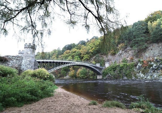 Speyside's beautiful Craigellachie Bridge