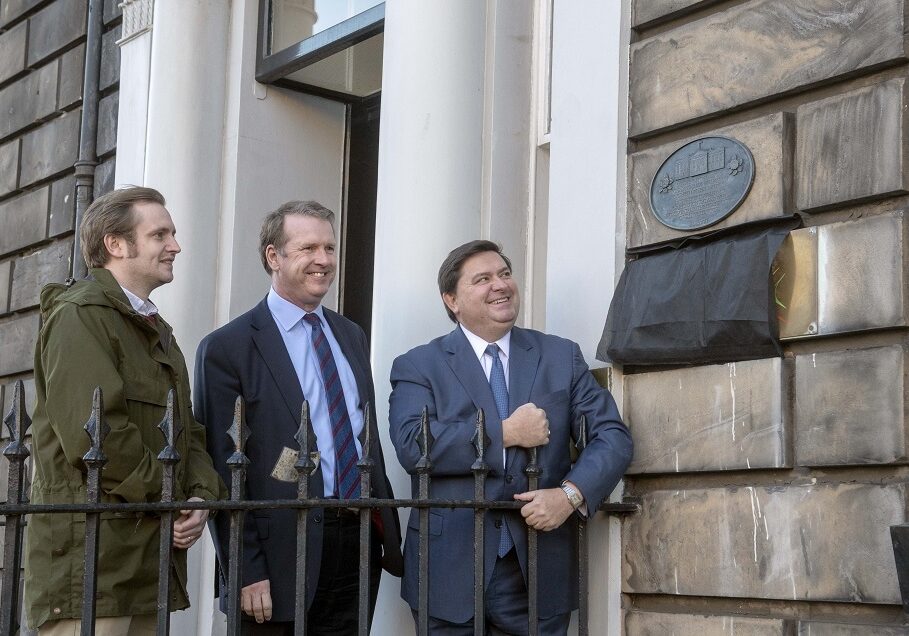 Scots stonemasons who were instrumental in the construction of the White House have been honoured in their home city of Edinburgh today (Photo: Historic Environment Scotland/ Donald MacLeod)  