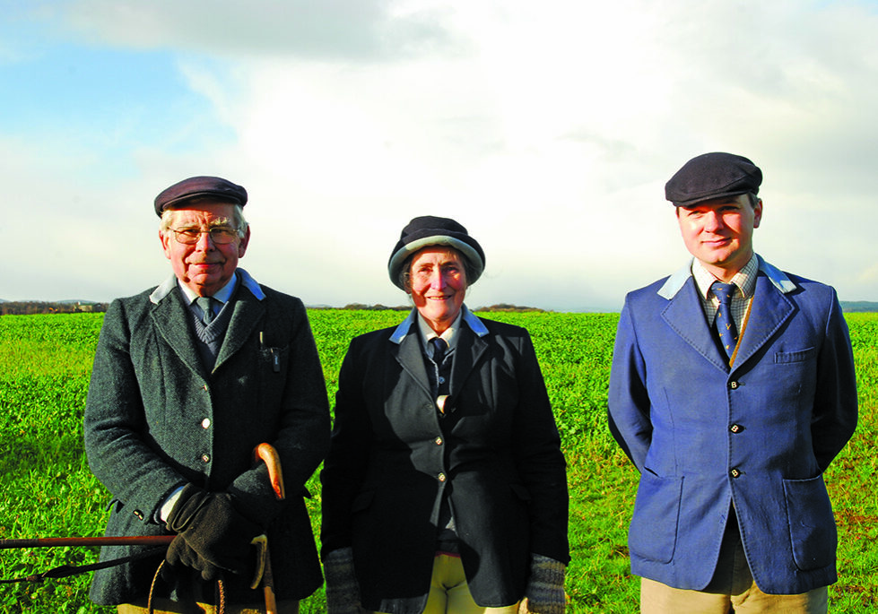 Robert Thorne, Daphne Thorne and dapper First Whip, Callum Rae