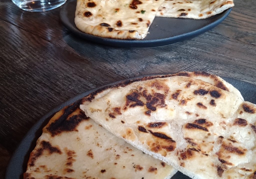 Tasty flatbreads at Moskito