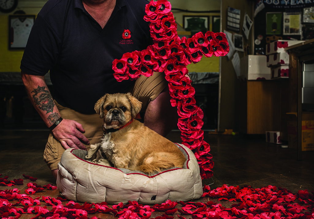 David Graham and dog Gizmo (Photo: Angus Blackburn)