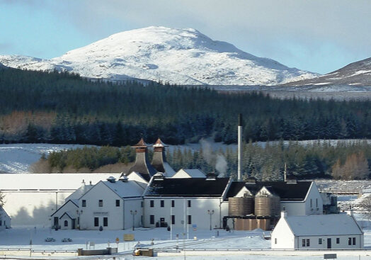 The Dalwhinnie distillery