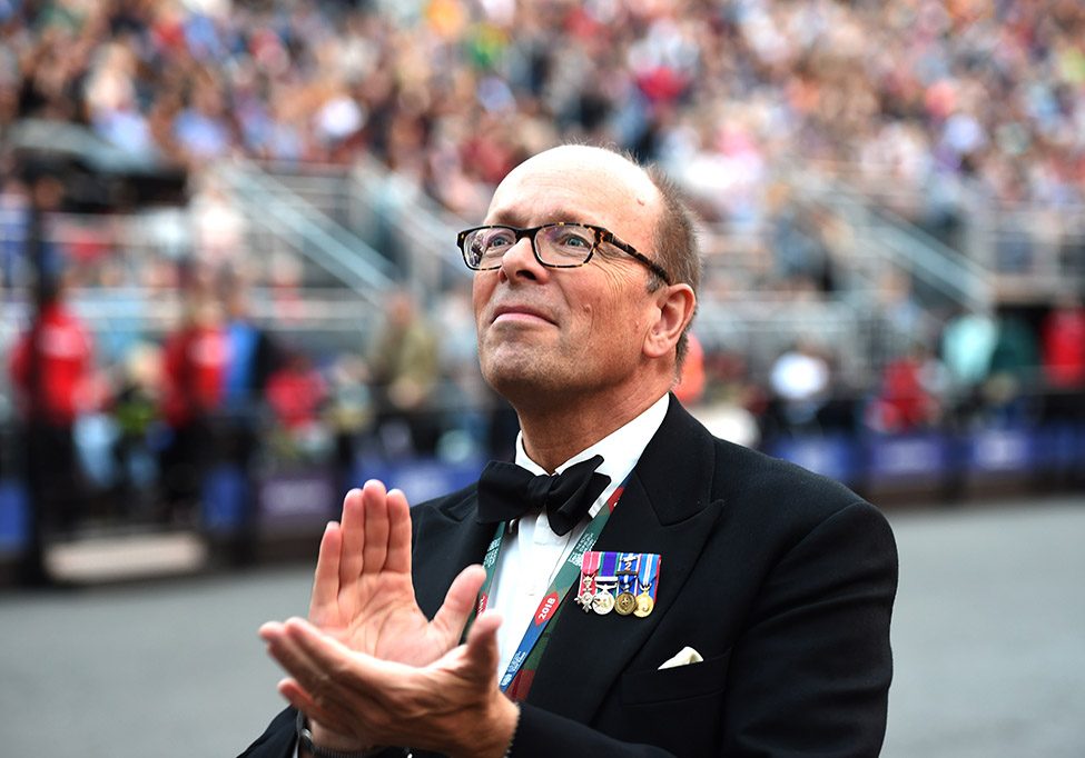 Brigadier David Allfrey, chief executive and producer of the Royal Edinburgh Military Tattoo