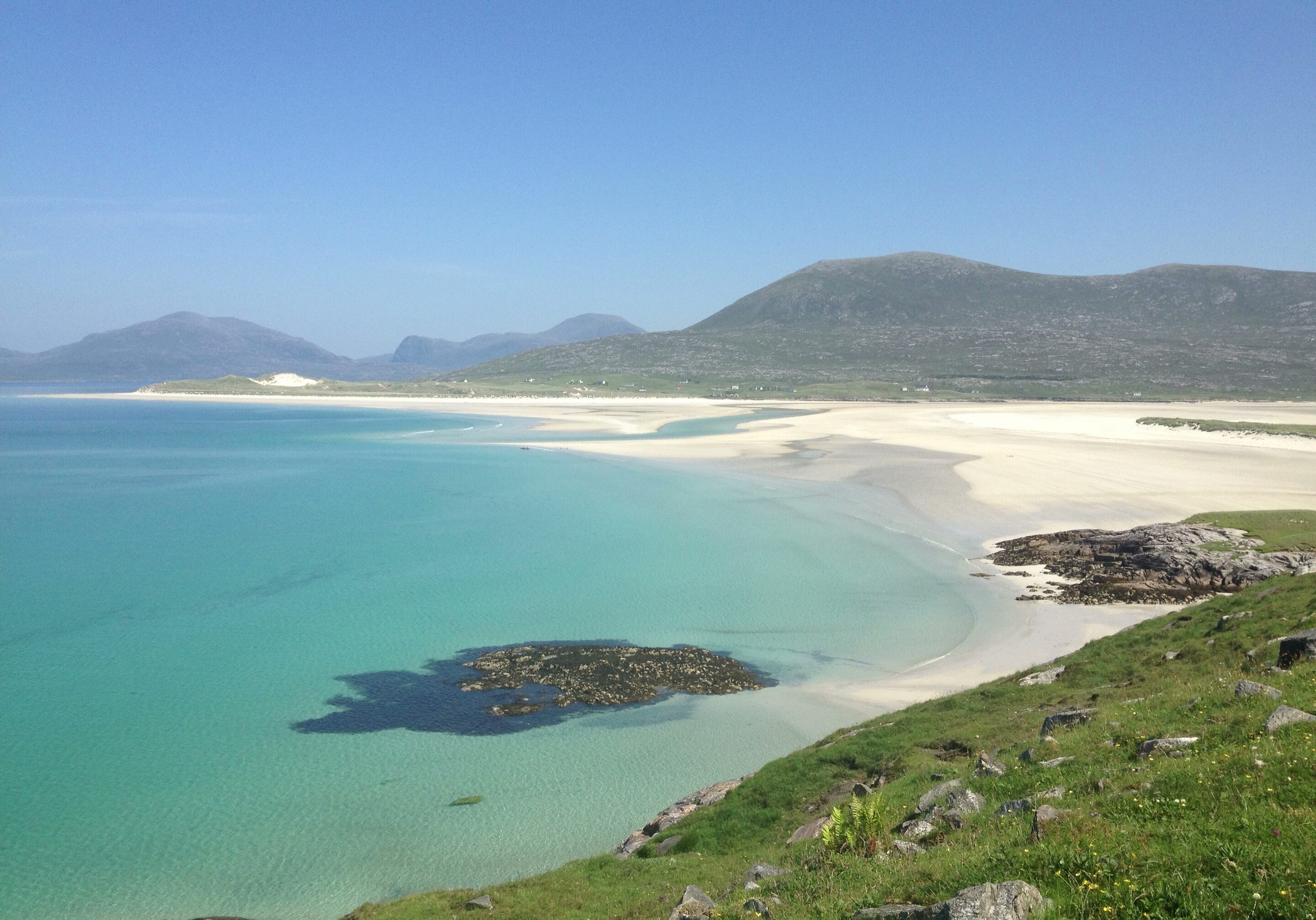 Those onboard Majestic Line cruises can see sights such as Luskentyre beach (Photo: Derek Prescott)