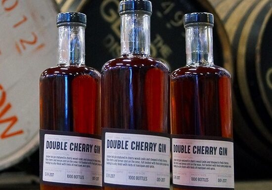 Double Cherry Gin, from the Glasgow Distillery