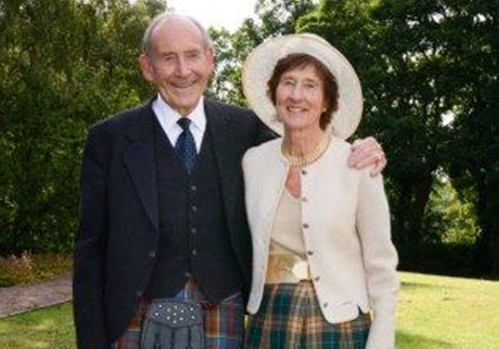 Douglas and Deirdre Kinloch Anderson (Photo: Lizzie Johnston)