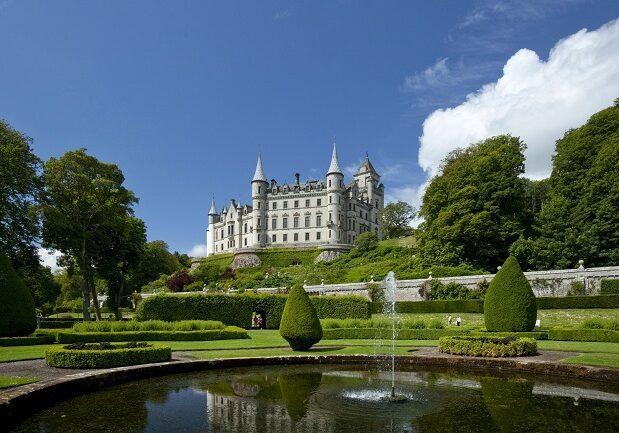 Dunrobin Castle, near Golspie, Sutherland, was chosen as the most romantic-looking castle in Scotland (Photo: Paul Tomkins / VisitScotland)