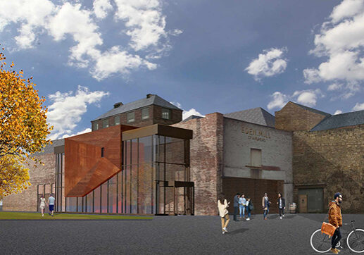 An artist's impression of the Eden Mill new distillery