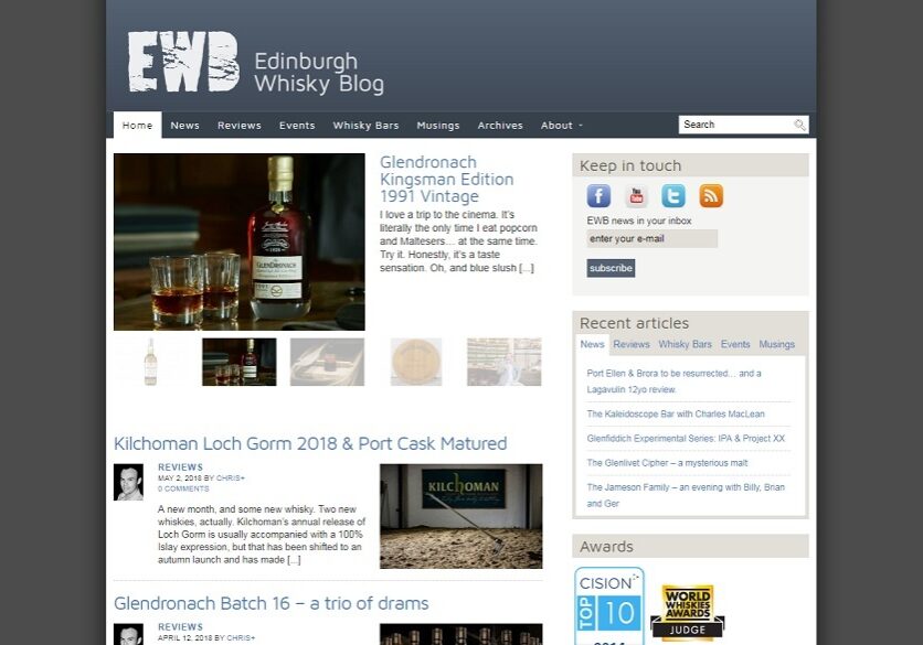 The Edinburgh Whisky Blog