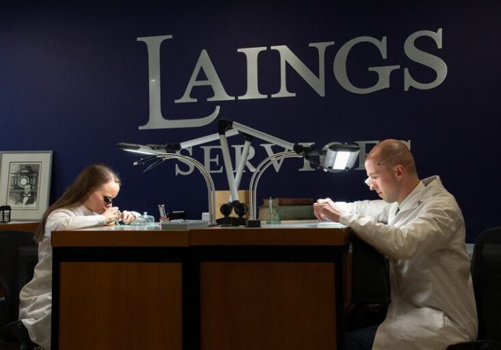 Luxury jeweller Laings has opened one of the UK’s largest watch workshops in Glasgow