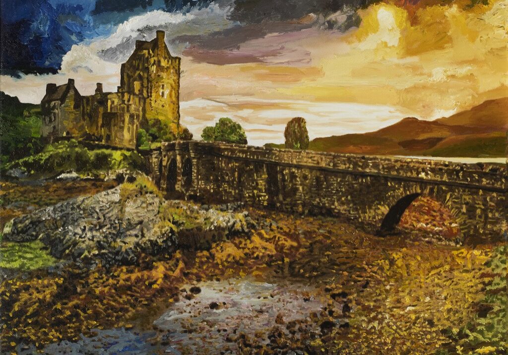 Eilean Donan Castle by Francis Salvesen