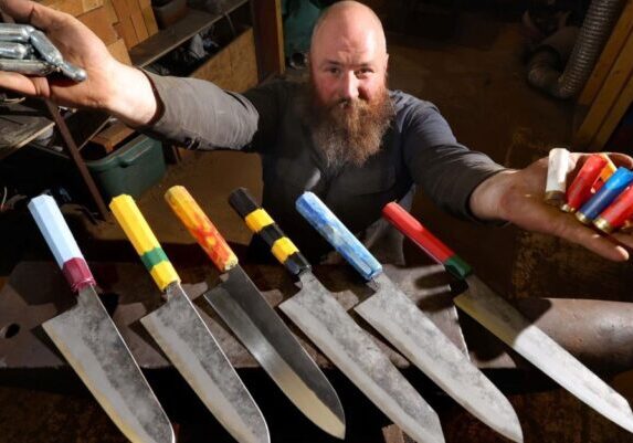 FREE Zero Waste Knife-Maker at Spring Fling Art Festival 03