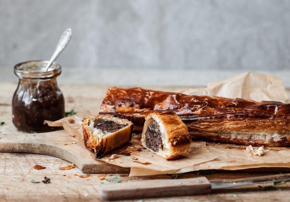 A venison sausage roll by Gosia Baker (Photo: Farmison &amp; Co)