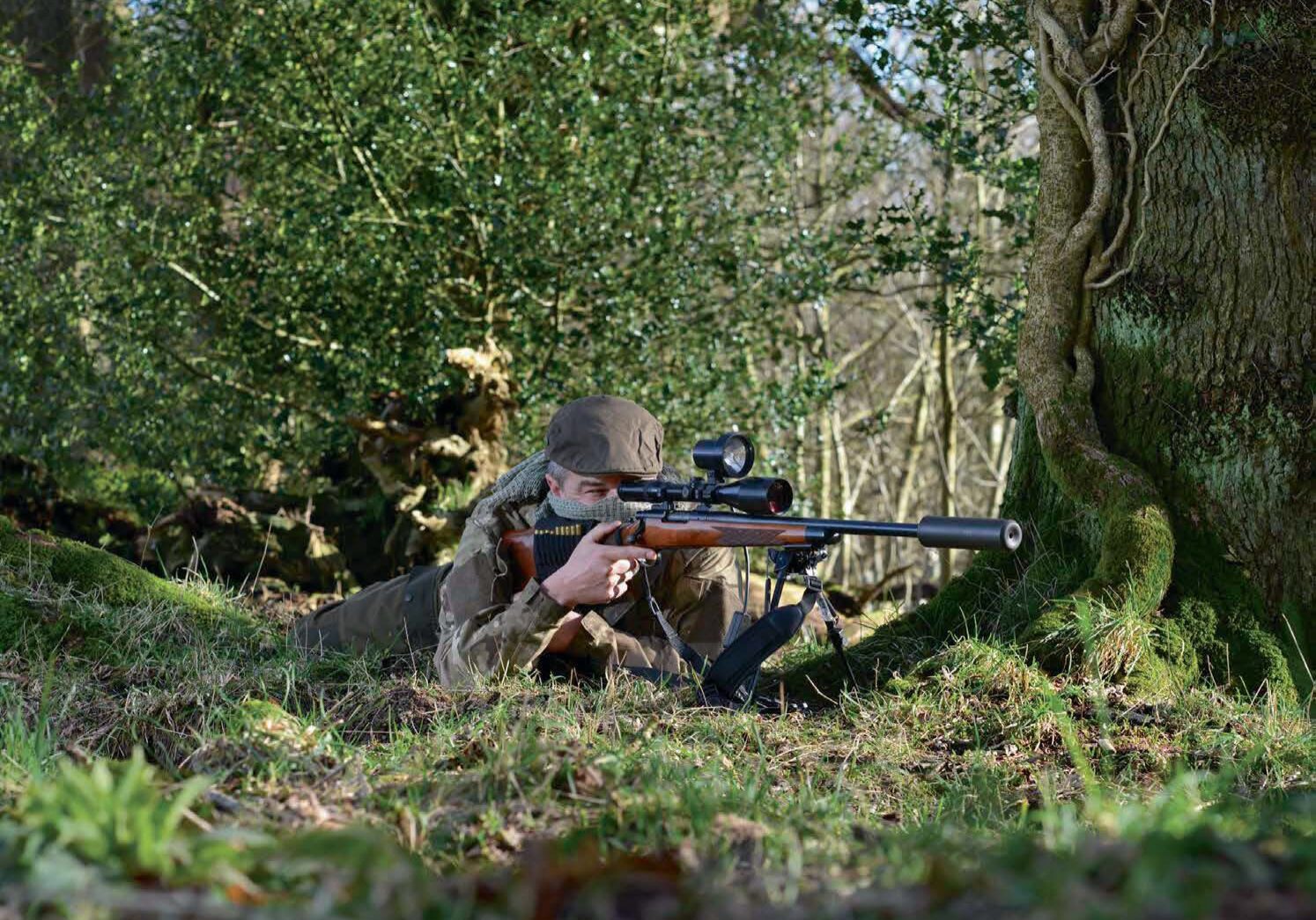 Wildfowling takes place from September to February but Robbie Cowan also has to control vermin and stalk roe deer