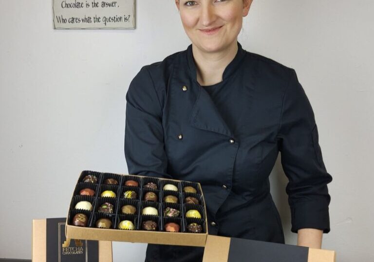 Fiona at Fetcha Chocolates Open Box - credit Fetcha Chocolates (1) Credit: Fetcha Chocolates