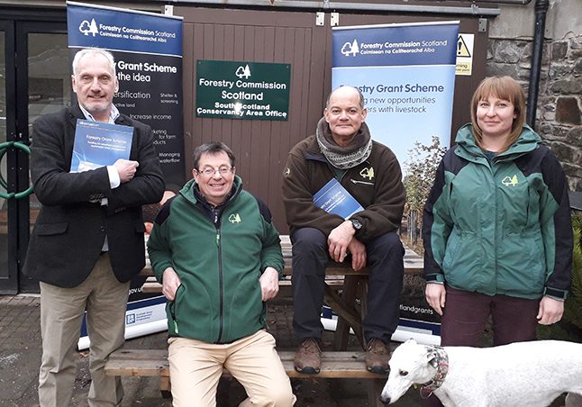 Borders farmers and landowners are being invited to Forestry Commission Scotland talks