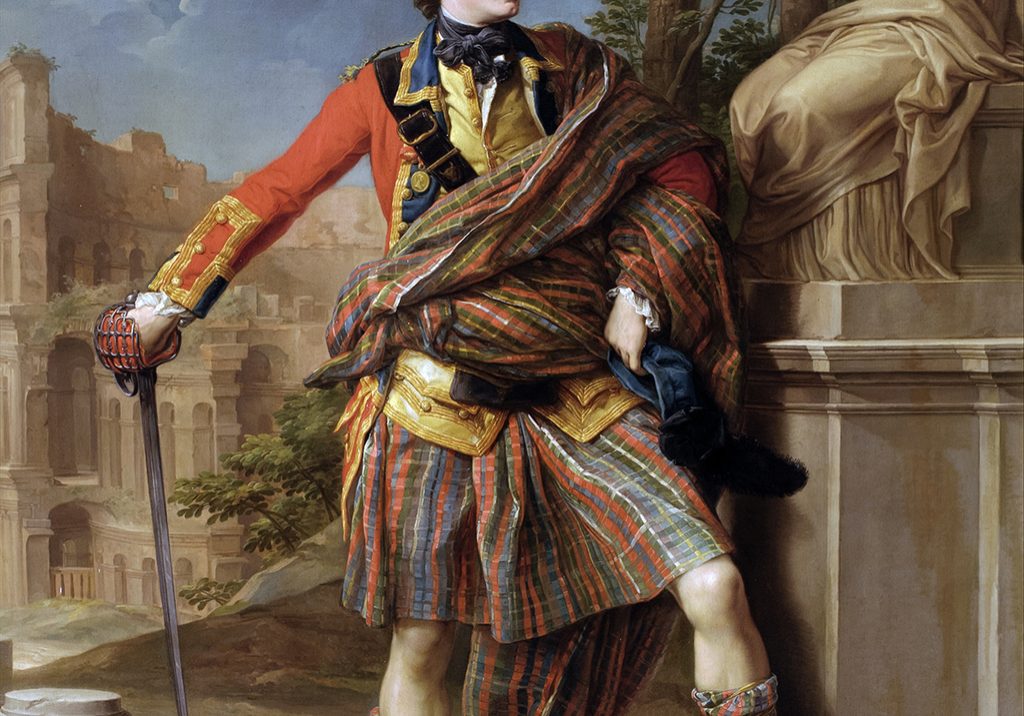 The Pompeo Batoni portrait of Colonel William Gordon