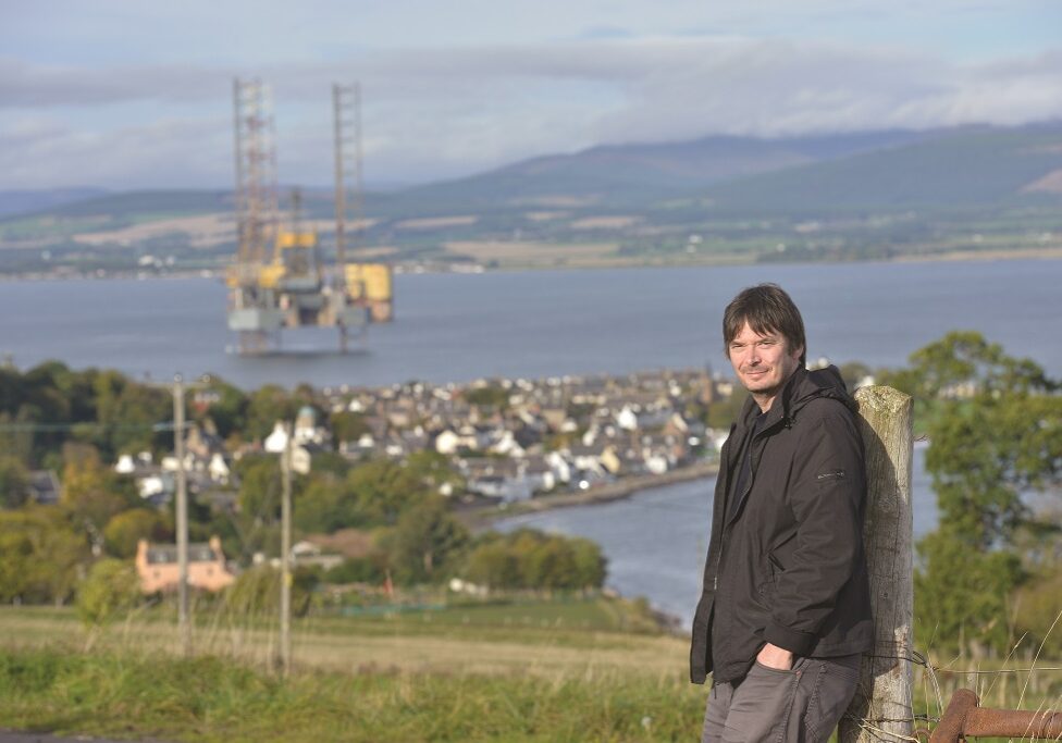 Ian Rankin. Area Feature, Cromerty.

Pic-