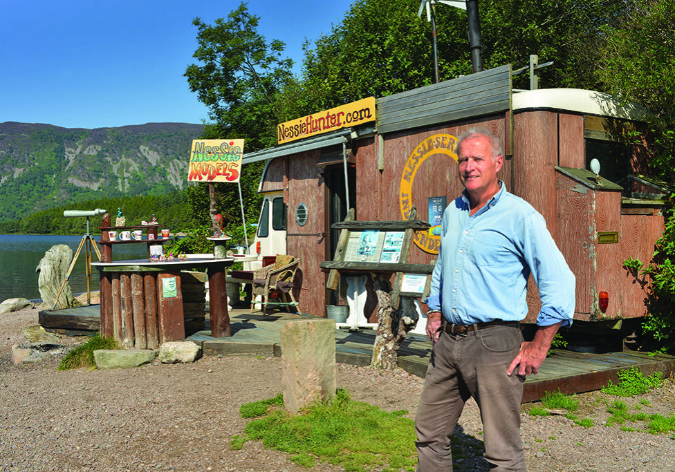 Steve Feltham at Loch Ness (Photo: Angus Blackburn)