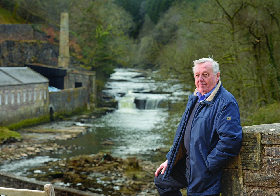 The countryside around Lanark and along the banks of the Clyde are a favourite place for Jimmy McRae to wander (Photo: Angus Blackburn)