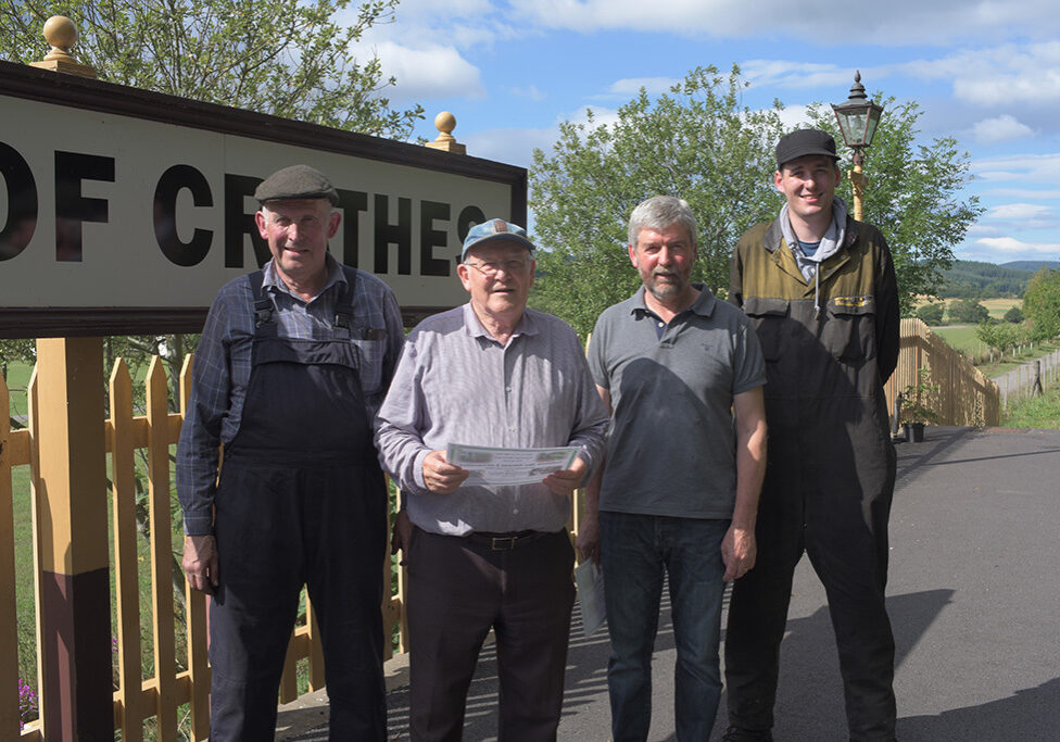 Volunteers at the Royal Deeside Railway 