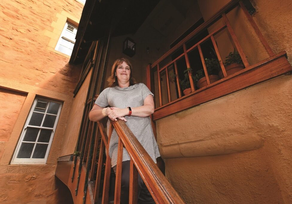 Scottish Historic Buildings Trust CEO Una Richards. Photo: Angus Blackburn