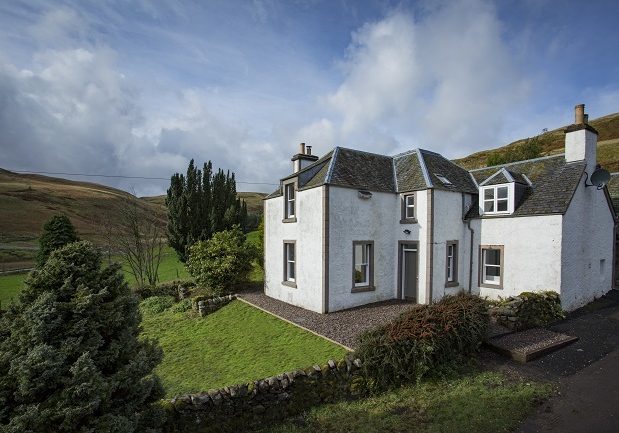 The newly renovated Glenhead Farmhouse