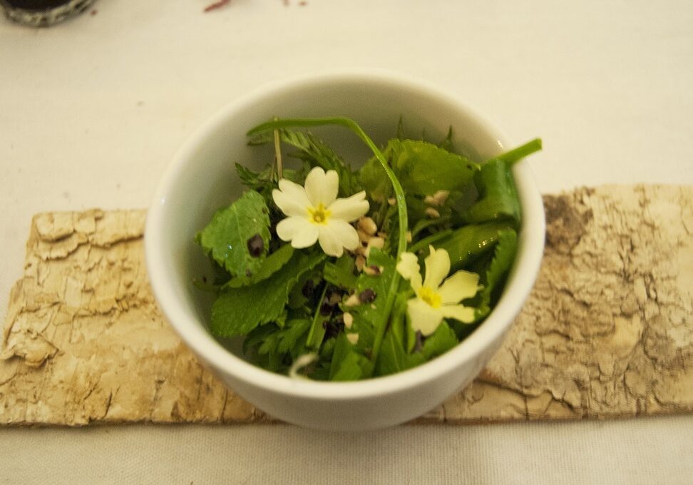 Greens from the banks of the River Esk