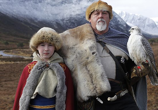 Gudrun, the Viking Princess, was shot entirely in Scotland (Photo: BBC)
