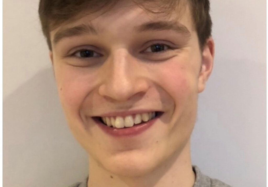 Harry Gascoigne, a second year musical theatre student at the Royal Conservatoire of Scotland