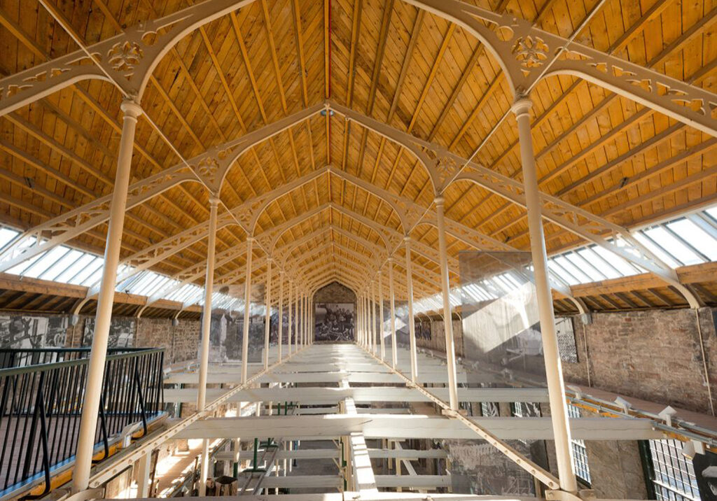 Verdant Works is a former a jute mill 