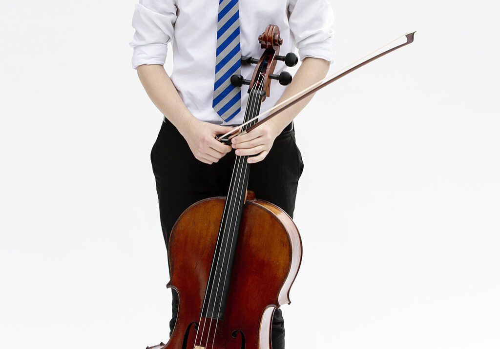 Talented cellist Hugh MacKay, from St Mary's Music School
