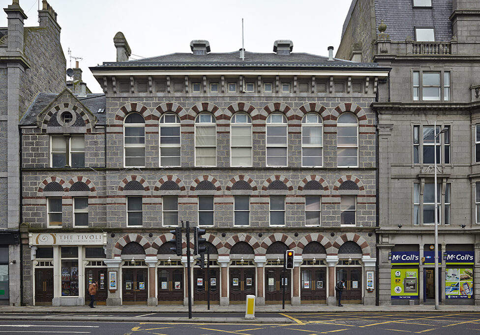 The exterior of Aberdeen's Tivoli Theatre