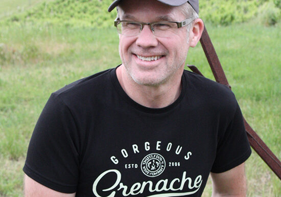 Giles Cooke in Australia's Barossa Valley