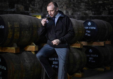 Iain McAlister, Glen Scotia distillery manager