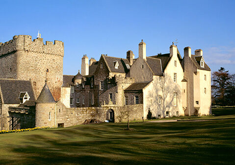 Drum Castle in Aberdeenshire