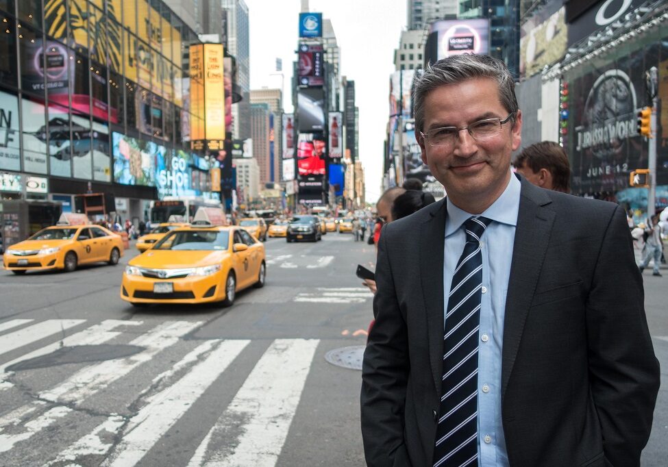 In New York for STV David Cowan in New York for STV