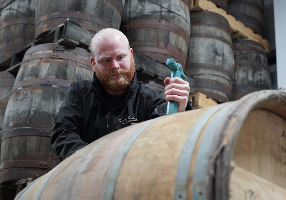 Isle of Raasay head distiller Iain Robertson