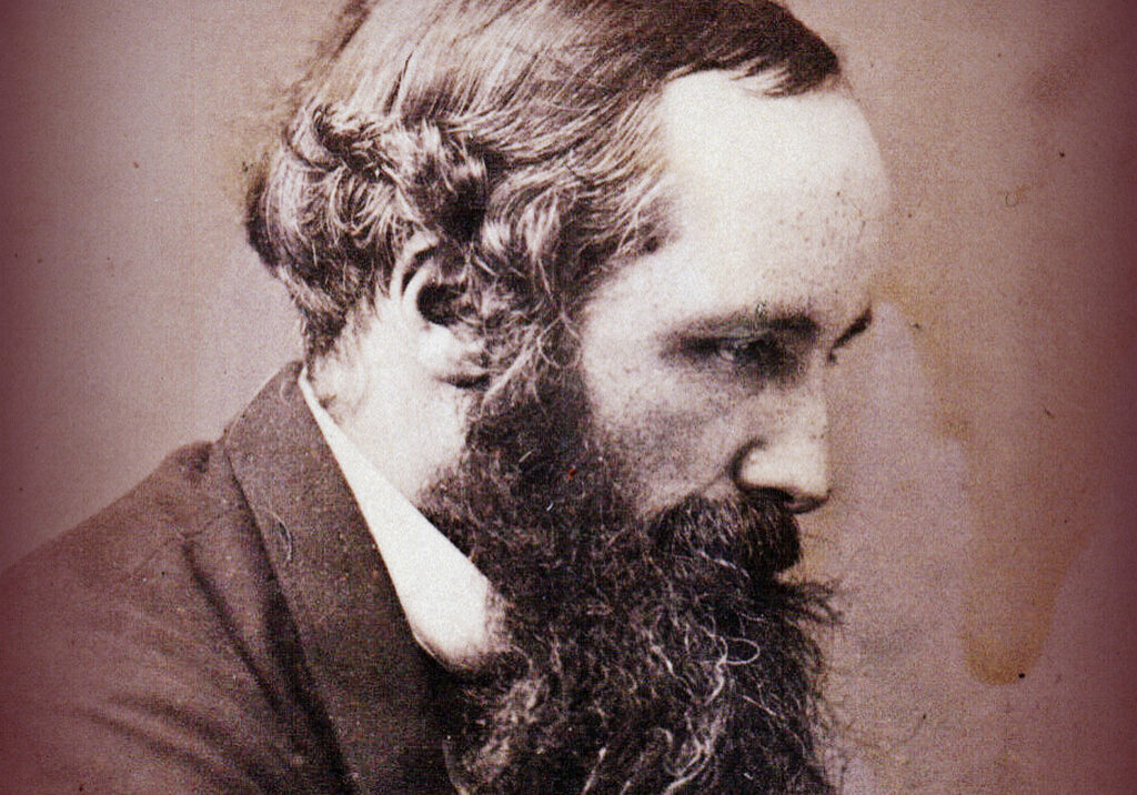 A portrait of James Clerk Maxwell