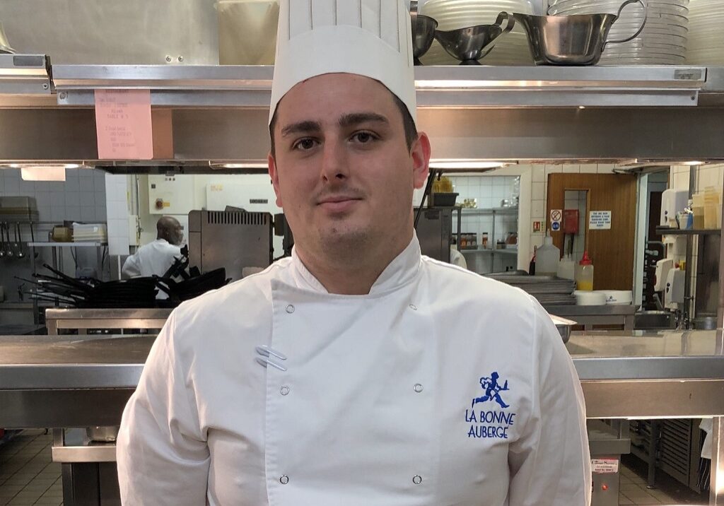 Jordan Shane, La Bonne Auberge's head chef