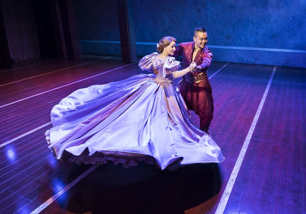 Shall we dance? Darren Lee and Annaleene Beechey in the King and I (Photo: Johan Persson)