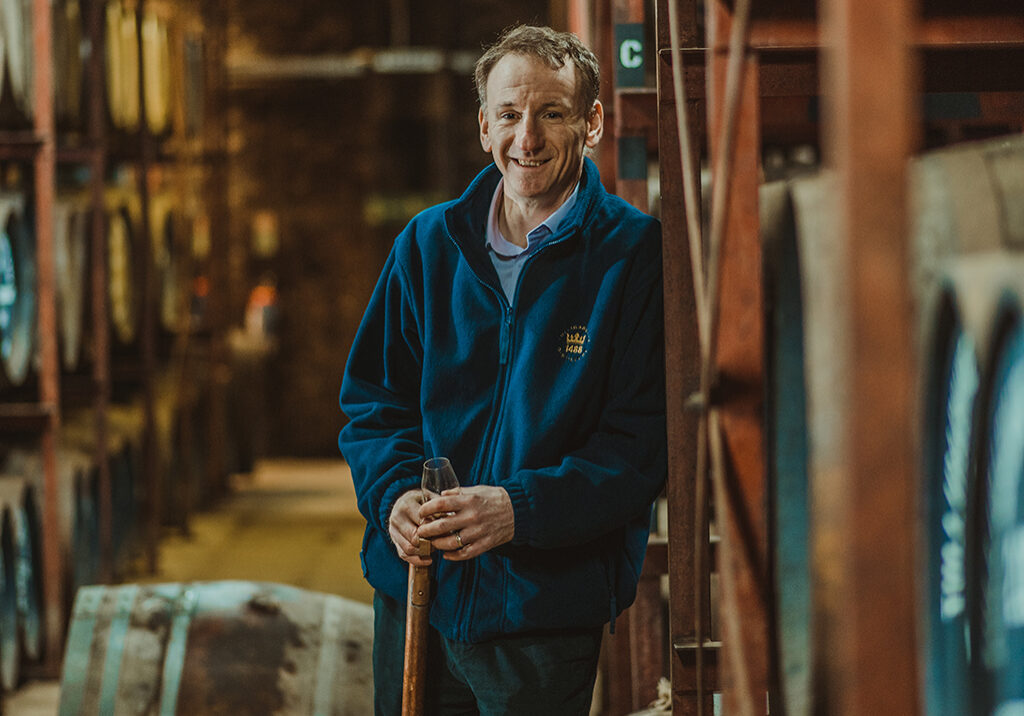 Keith Geddes is the master blender at Tullibardine