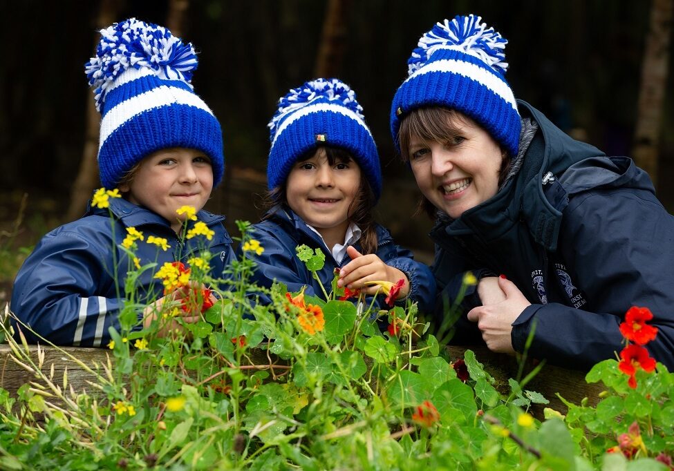 There's fun for all at Kelvinside Academy’s Forest School (Photo: Martin Shields)
