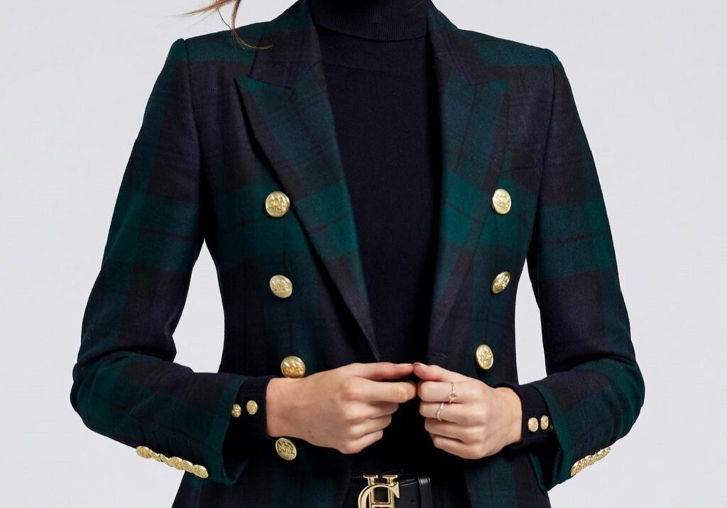 The Knightsbridge jacket in Blackwatch tartan