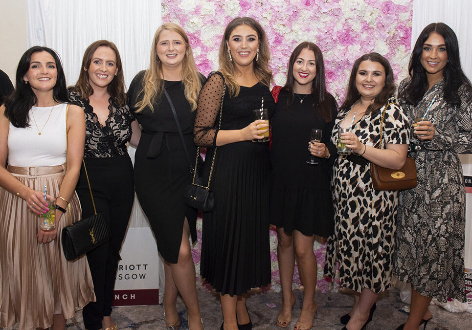 Helping raise £18,000 for Ronald McDonald House were (from left) Jane Selby, Gemma Thorne, Jennifer Low, Hannah MacKereth, Robyn Newton, Karen McLaughlin, and Jenny Thomson