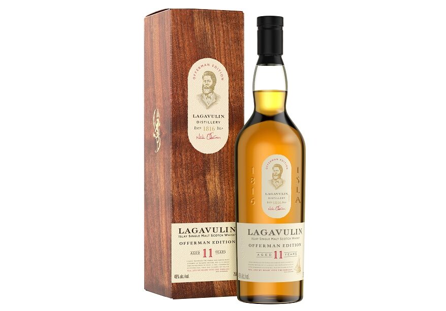 Lagavulin Offerman Edition Aged 11 Years Bottle Image with Box