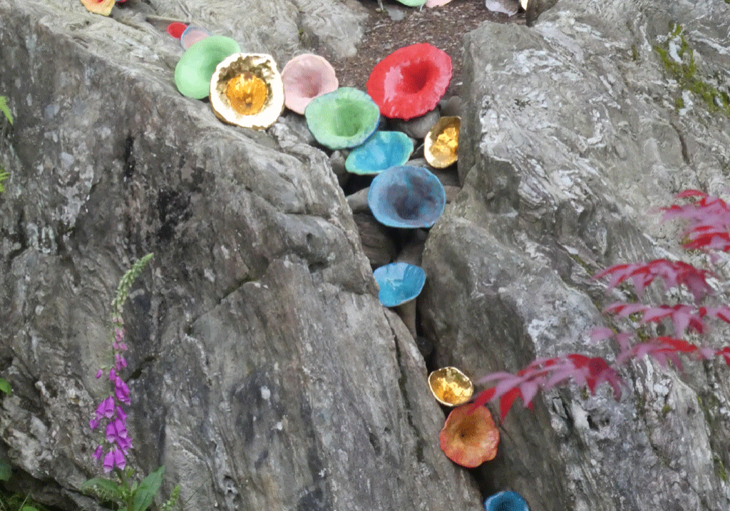 Louise McVey created this sculpture as part of Wander Argyll
