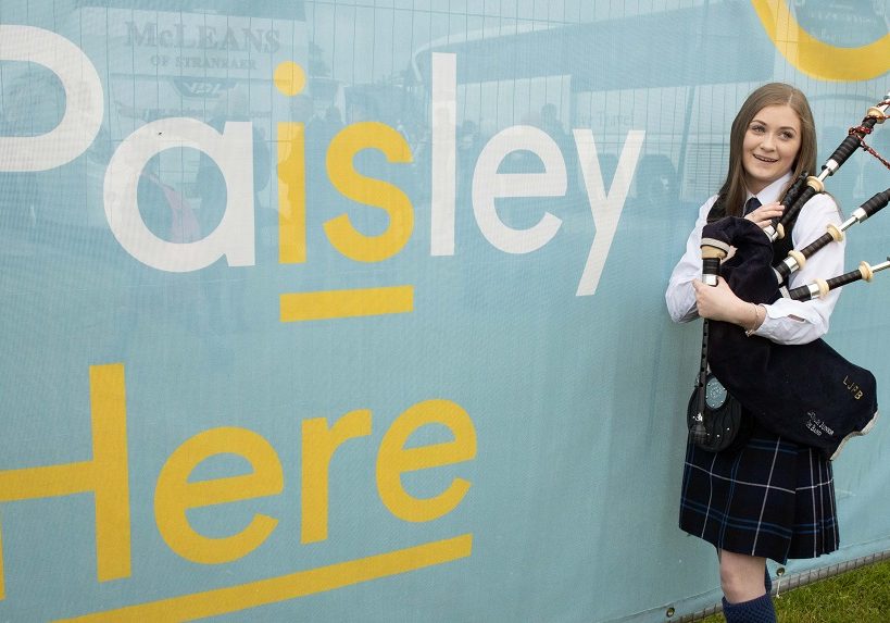 Eilidh MacInnes from Lochalsh Junior Pipe Band (Photo: Mark F Gibson)